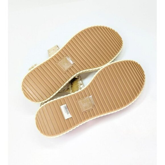 Dolce Vita Daiya Women's Metallic Platinum Platform Sandal Size 9.5 (MSRP $130) - Picture 6 of 11